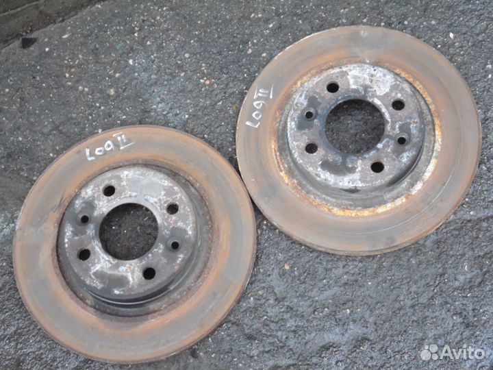 Передние тормозные диски Рено Логан 2