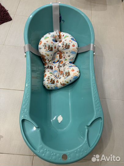 Детская ванночка для купания с горкой