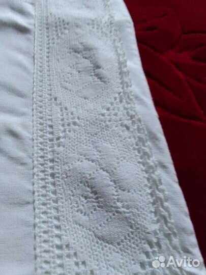 Наволочка детская, ручная работа, винтаж Европа