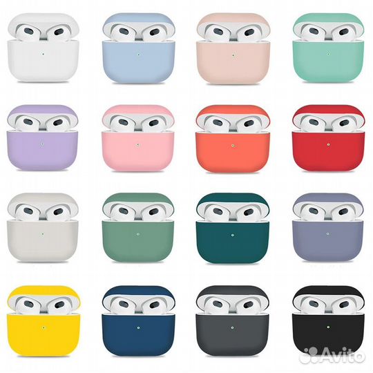 Чехол на Airpods 2/Pro/3/Pro2 Ассорти Мультяшки