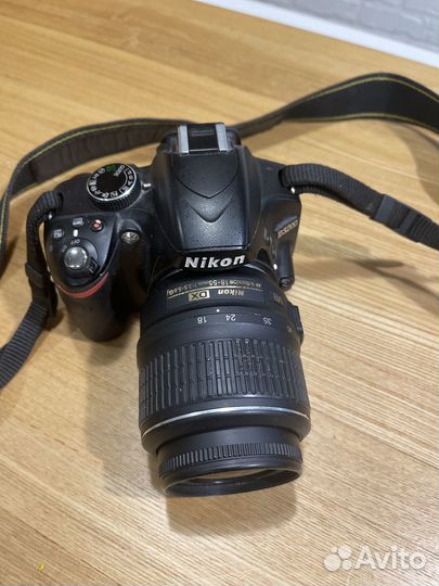 Продам фотоаппарат Nikon D3200 Kit 18-55 VR, Black