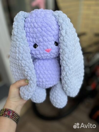 Плюшевая вязаная игрушка, ручная работа