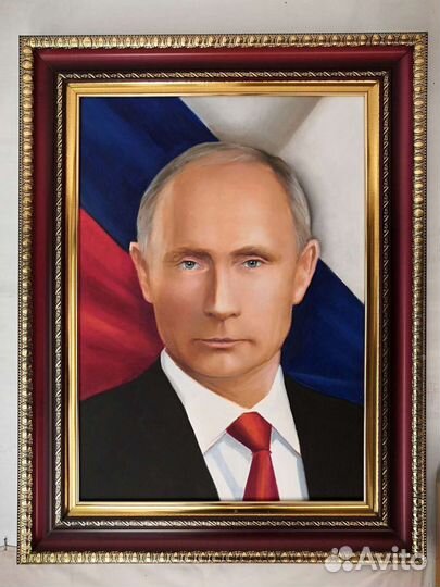 Портрет маслом В. В. Путин