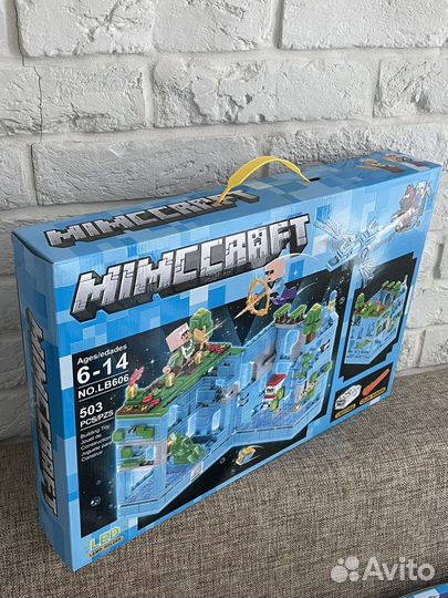 Конструктор Лего, аналог Lego Minectaft