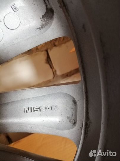 Диск литой r16 nissan micra
