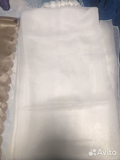 Комплект шторы и тюль бу