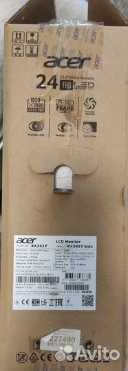 Продам монитор Acer 24