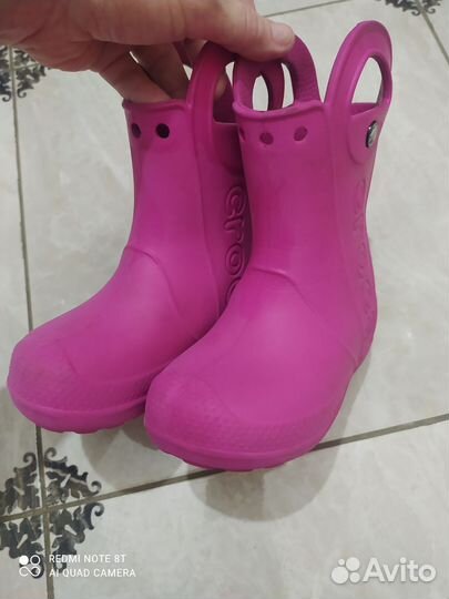 Сапоги crocs 26р