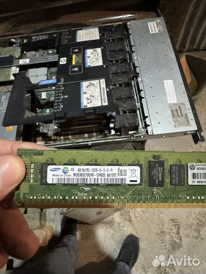 Сервер hp 2х5670 48 гб