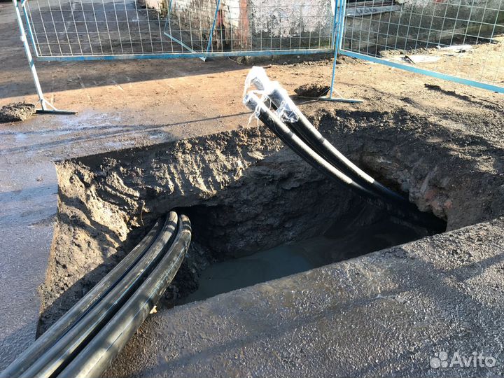Горизонтально-направленное бурение.Прокол
