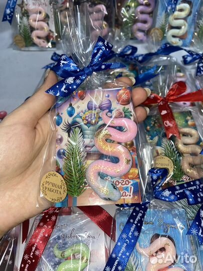 Мыло ручной работы змейка