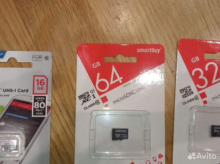 Карта памяти MicroSD 16