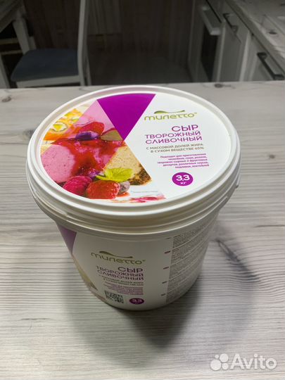 Сыр сливочный творожный, крем чиз