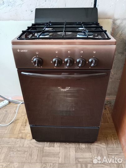 Газовая плита Гефест б/у 4 конфорки
