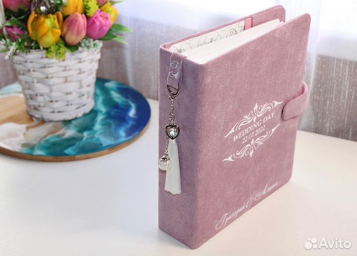 Свадебный файловый фотоальбом (ручнаяработа)