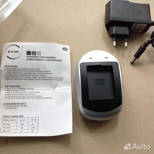 Зарядное для panasonic dmw-blc12 фотокамер