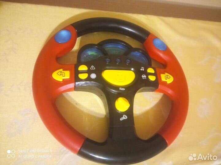 Руль детский музыкальный