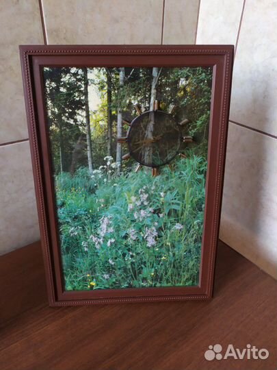 Часы картина Молния настольные настенные