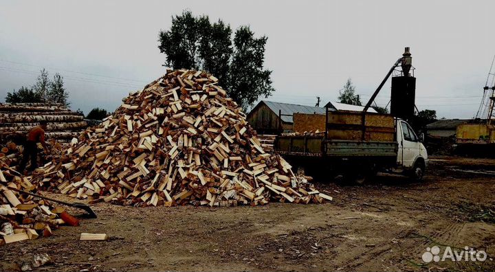 Дрова колотые