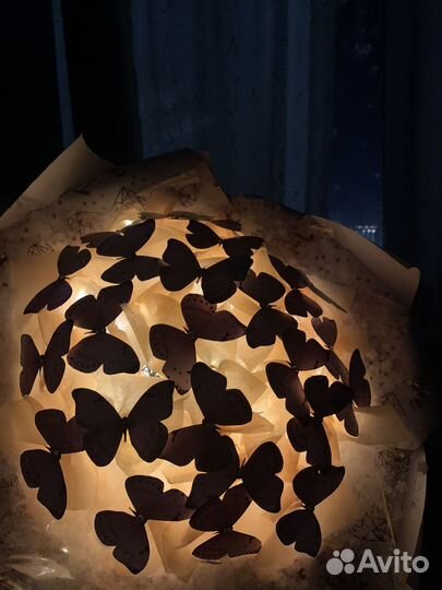 Букет из бабочек