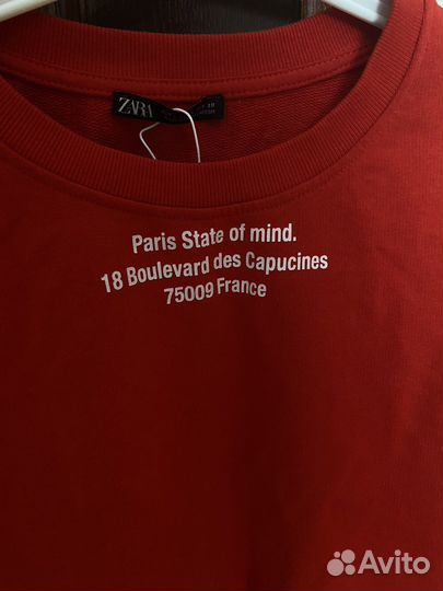 Кроп топ zara