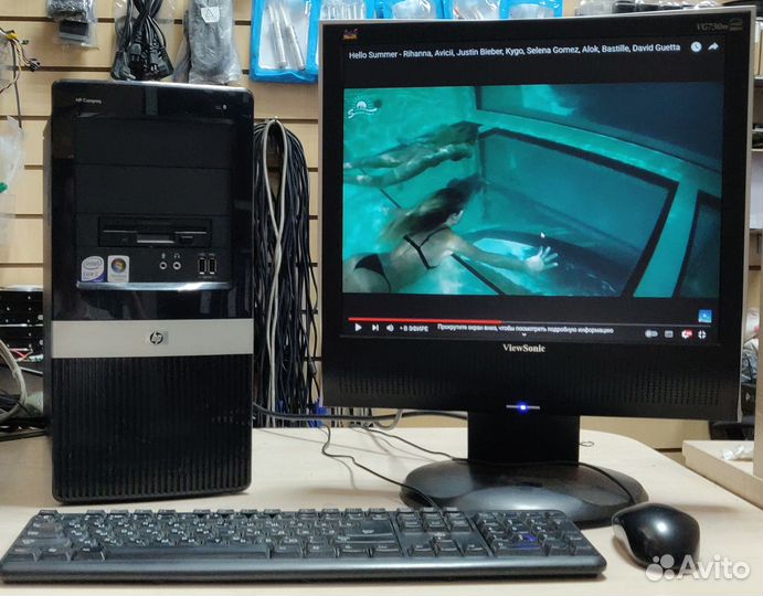 Компьютер Intel E8400/2core/4gb/HDD160Gb/17