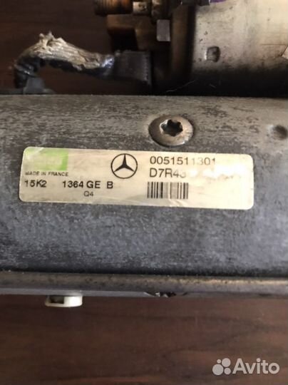 Стартер mercedes vito