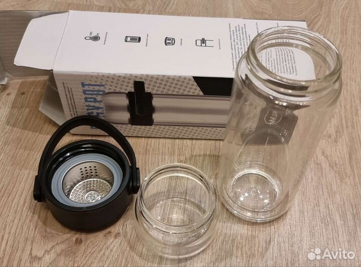 Бутылка инфьюзер для чая Новая