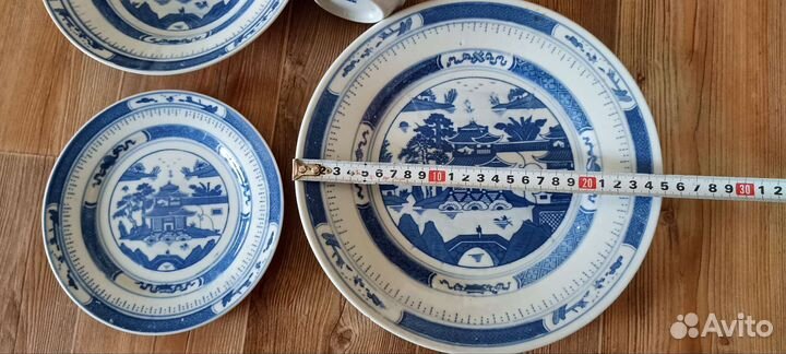 Тарелка старый Китай 