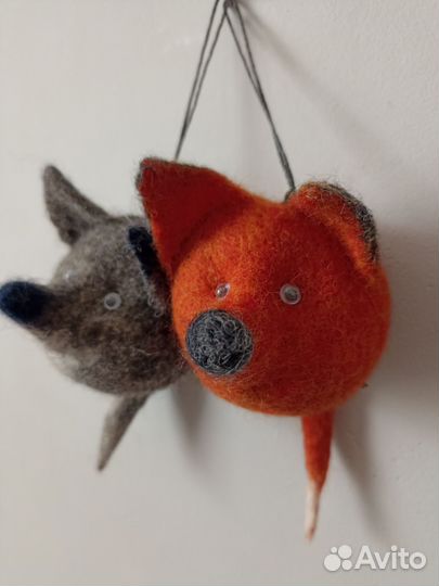 Игрушка из шерсти