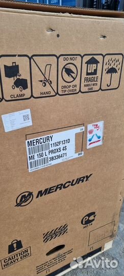 Лодочный мотор Mercury F 150 L proxs (2023)