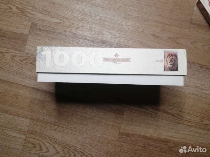 Пазлы 1000 деталей с рисунком льва