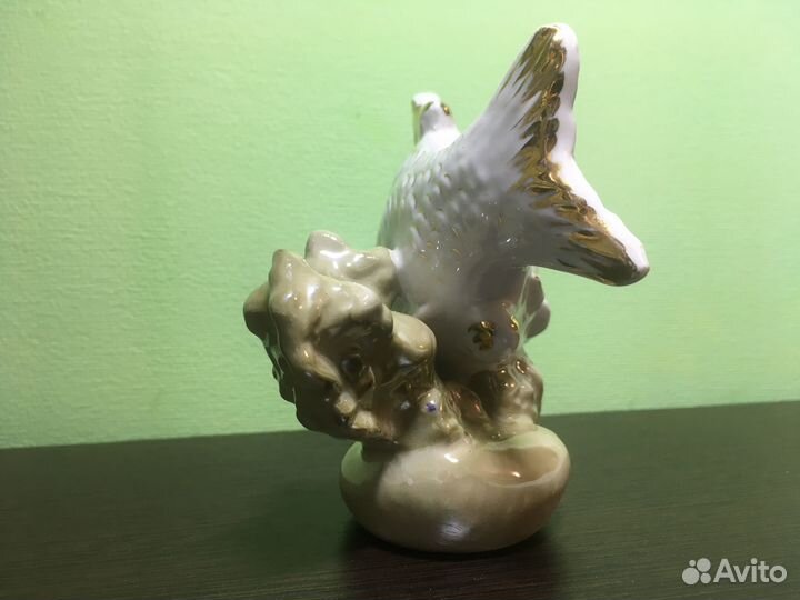 Фарфоровая статуэтка Карп. Дулево. 1950-е