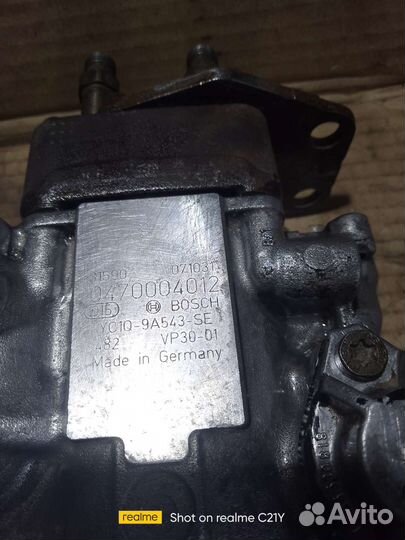 Тнвд vp30 на Ford транзит без эбу и клапанов