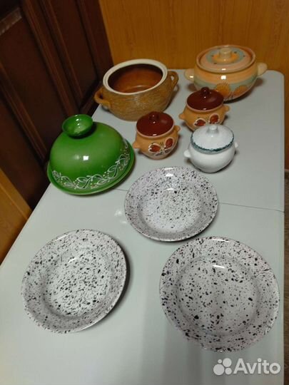 Горшок для запекания большой