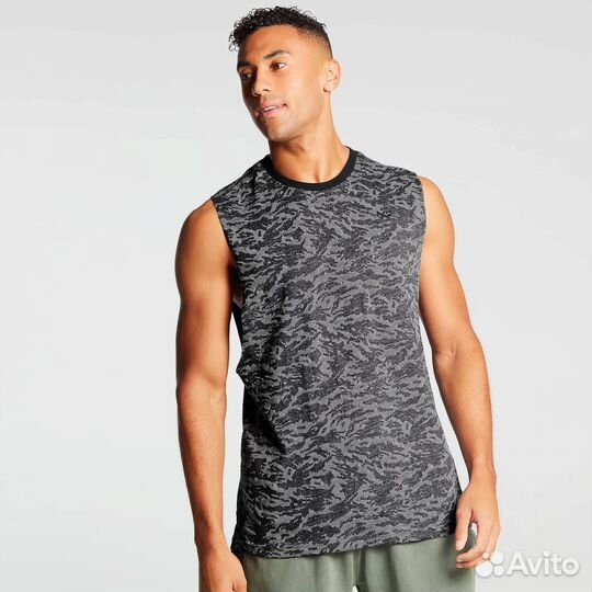 Майка Myprotein Training Camo - Black