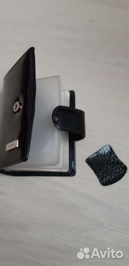 Визитница для карт лаковая кожа