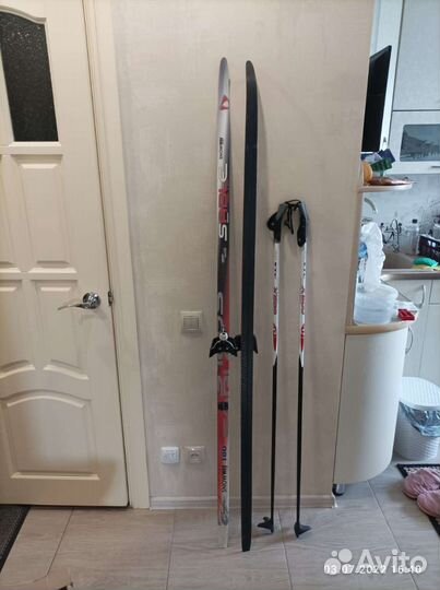 Лыжи беговые + ботинки