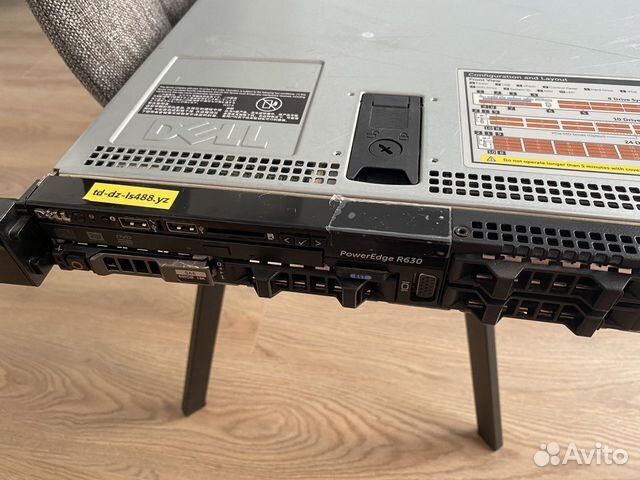 Сервер Dell PowerEdge R630 8SFF объявление продам
