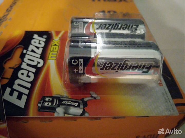 Батарейки Energizer Max C/LR14 (2шт.)