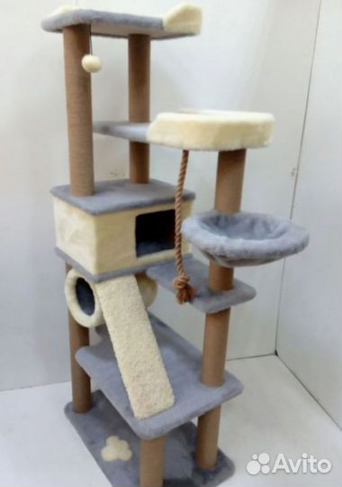 Красивый когтеточка комплекс домик С гамаком с гарантией