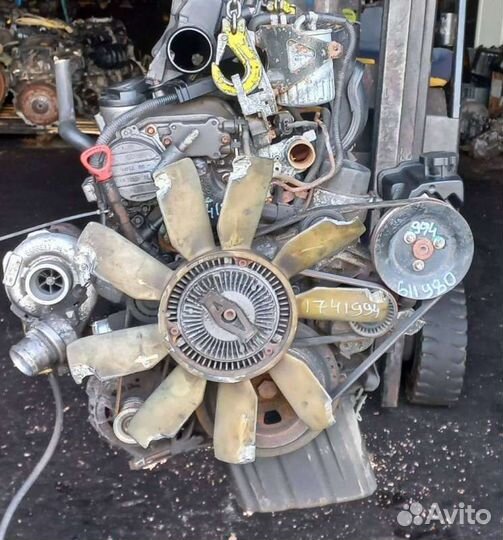 Двигатель 611980 Mercedes Sprinter W901-905 2.2