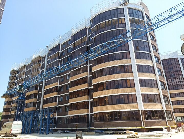 2-к. квартира, 52,8 м², 3/9 эт.