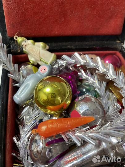 Елочные игрушки СССР советские