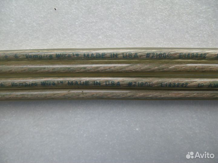 Акустический кабель Vampire Wire 2100C USA 10 AWG