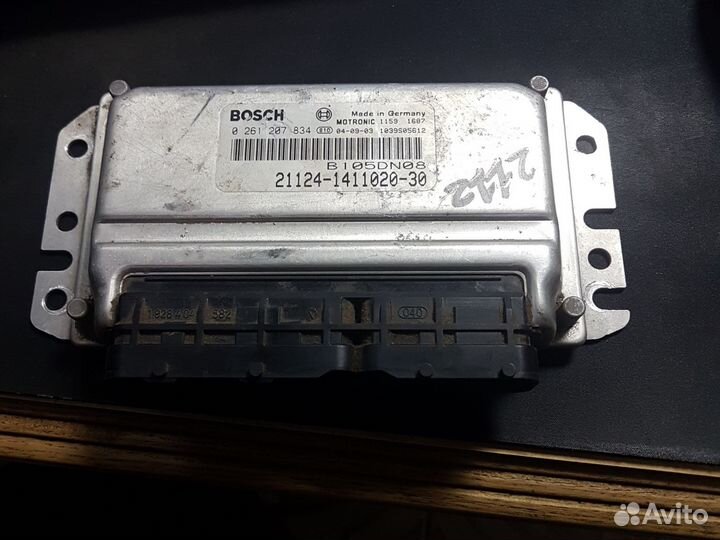 Эбу ваз 21124-1411020-30 (bosch)