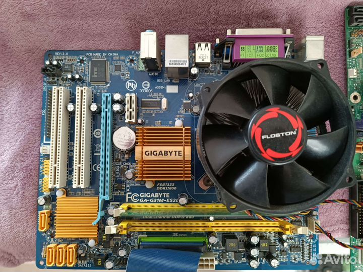 Материнские платы с процессором