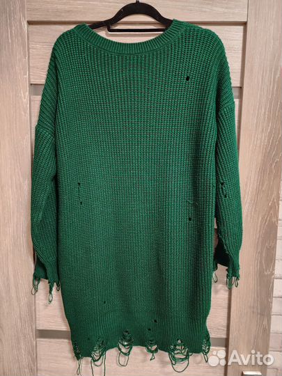 Длинный свитер туника