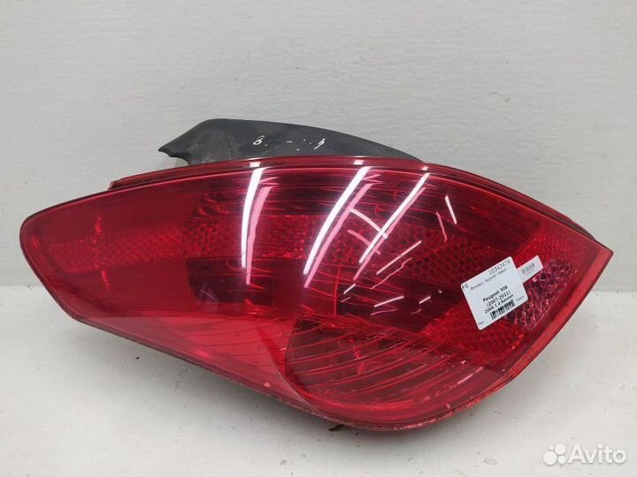 Б/У Фонарь задний левый Потертости 9680425980