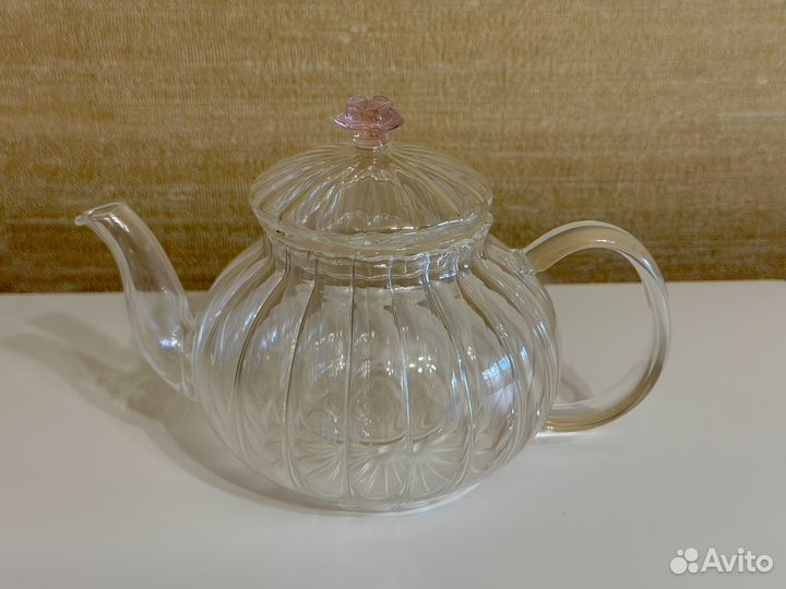 Чайник заварочный, 600 мл, со стеклянным ситом